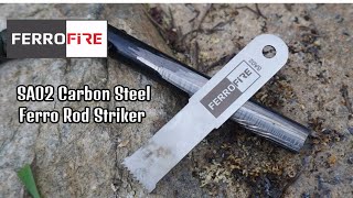 FERROFIRE SA02 Superb Carbon Steel Ferro Rod Striker