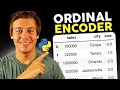 Ordinal Encoder with Python Machine Learning (Scikit-Learn)