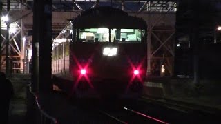 【山陽本線】JR西日本　地域色117系電車　ｵｶE-06編成　備後赤坂駅到着