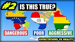 Countries Stereotypes VS Reality - South America