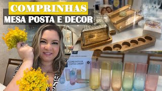 COMPRINHAS DE MESA POSTA E DECOR | Camicado, Tok & Stok, Sam’s Club e Casa RCHLO