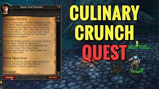 Culinary Crunch Quest Wow Tbc