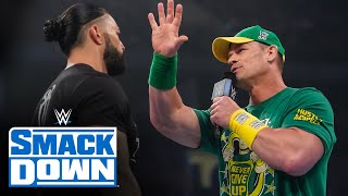 John Cena says all he needs to beat Roman Reigns is 1-2-3: SmackDown, Aug. 13, 2021