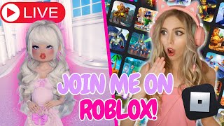 🔴LIVE!! Let's play ROBLOX with Audra! dress to impress!