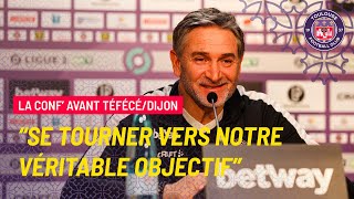 #TFCDFCO "Se tourner vers notre véritable objectif", P.Montanier avant TéFéCé/Dijon