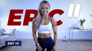 45 Min STRONG Shoulder Workout with Dumbbells | EPIC II - Day 19
