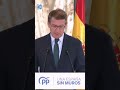 Feijóo, a Sánchez: 