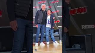 Michael J. Fox & Christopher Lloyd's emotional reunion at NY Comic Con 2022