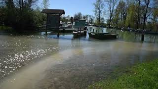 Il fiume Ticino esonda a Vigevano