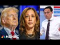 Harris' advantage shrinking among one key voting bloc – but why? Kornacki breaks it down