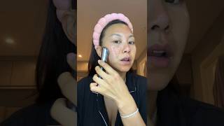 testing the viral kbeauty medicube age r booster #kbeauty #glowyskin #kbeautyskincare #facialathome