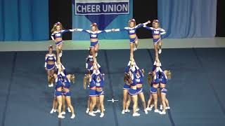 NETHERLANDS FRISIAN CHEER STARS Senior Cheer Allgirl Elite at ECU 2018