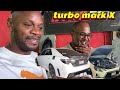 ITS A V6 TOYOTA MARK X but the turbo is only on 3 CYLINDERS .