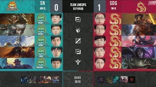 【2018德瑪西亞杯西安站】敗者組 第一輪 SDG vs SN #2