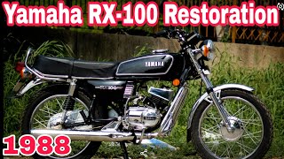 Yamaha RX100 full restoration completed👍 | 1988 model | part-5 | NCR Motorcycles |