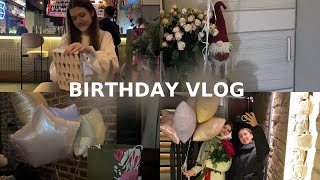 BIRTHDAY VLOG | мій день народження, святкування, подарунки