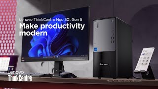 ThinkCentre neo 50t Gen 5 – Balancing performance and expandability