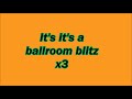 krokus ballroom blitz sweet cover lyrics on screen