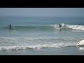 surfer u0026 goofy foot surfer at topanga beach ca