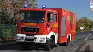 [Zugunglück] Einsatzfahrten Feuerwehr und Rettungsdienst in Kempen am 13.10. zur Großübung