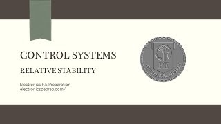 Electronics P.E Prep - Relative Stability