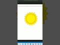 Draw sun🌞 using python turtle🤩🔥  #shorts #short