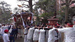 平成25年 神奈川県茅ヶ崎市浜之郷 鶴嶺八幡宮 表参道整備竣工記念渡御２