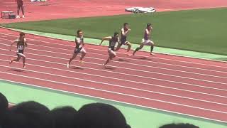 20230520 静岡県高校陸上男子100m予選4組