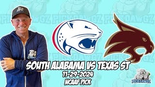 South Alabama vs Texas State 11/29/24 College Football Picks \u0026 Predictions | Week 14 NCAAF