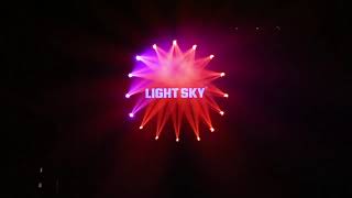 LIGHTSKY IP66 OUTDOOR  19PCS *40W LED MOVING BEAM WASH--AQUAPEARL-PRO LIGHTING SHOW