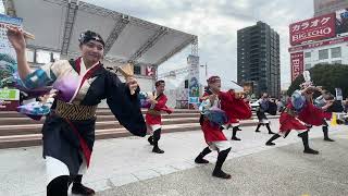 《4K》國士舞双『國士流盆踊り　はりまや橋で会いましょう』2025 高知龍馬マラソン前日イベントdate2025.2.15