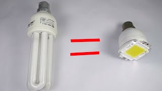 Homemade 10W led bulb from old CFL.