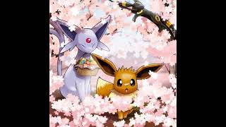 Eevee and Espeon! (Bestiesss) #edit #eeveelution #pokemon #espeon #eevee #eeveelution #bestie