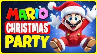 Mario Christmas Party ❄️ Winter Brain Break ❄️ Freeze Dance ❄️ Floor is Lava ❄️ Just Dance