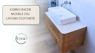 Como hacer un mueble de baño flotante 🪚 Minimalismo y estilo para tu wc