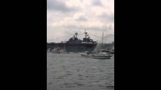 USS Constitution Turnaround ceremony 2012