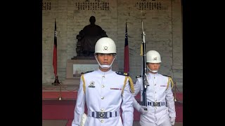 20190824中正紀念堂開館及禮兵交接儀式Chiang Kai shek Memorial Hall#中正紀念堂#海軍陸戰隊儀隊#海軍儀隊