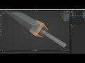 blocking a concept from camera in blender guts blade