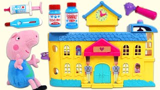 Paw Patrol Baby Chase & Peppa Pig Toy Hospital Doc McStuffins Checkup & SpongeBob Imagine Ink Book!