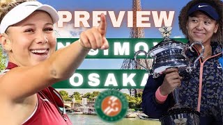 Naomi Osaka vs Amanda Anisimova | French Open | Roland Garros WTA 2022 Match Preview