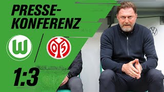 "Sehr enges Spiel!" | PK mit Ralph Hasenhüttl nach VfL Wolfsburg - Mainz 05 | Bundesliga