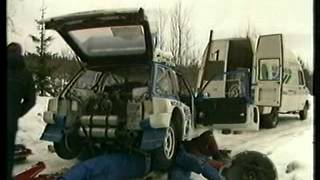 Swedish Rally 1986.  WRC