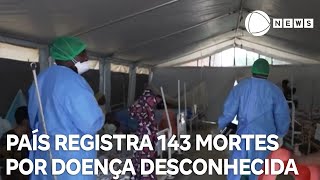 República Democrática do Congo registra 143 mortes por doença desconhecida