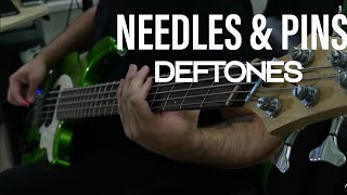 Deftones - Needles & Pins - BASS GUITAR Cover (feat. Bill Crook from Spiritbox)