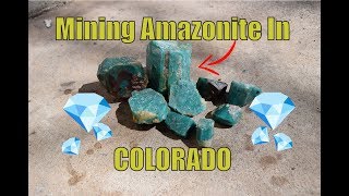 Mining Amazonite In Colorado (1 Day Workout)