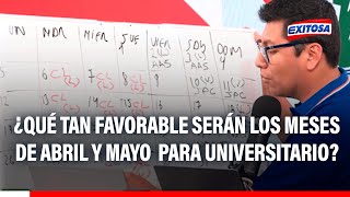 🔴🔵 ¡Atención! Exitosa Deportes preparó el posible fixture de la 'U' para los meses de abril y mayo