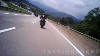 2011 Kawasaki Z1000 Karak highway ride