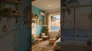 Hawaiian Interior Design Ideas for Small Rooms | Home Decor. Hawaii Tropical Style.