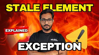 How to Handle StaleElementReferenceException in Selenium Java | Selenium Interview Question