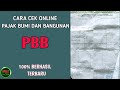 Cara cek online pajak bumi dan bangunan /PBB